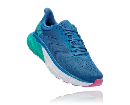 Hoka Arahi 5 Supportive - Adidasi Training Dama Albastri | RO-5PVUxH3